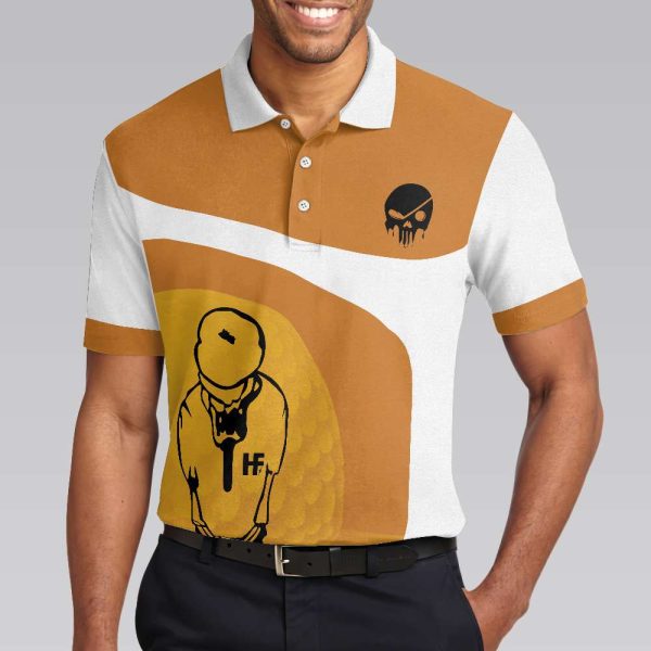 Your Hole Is My Goal – Skull Clothing – Skull Golf Shirt